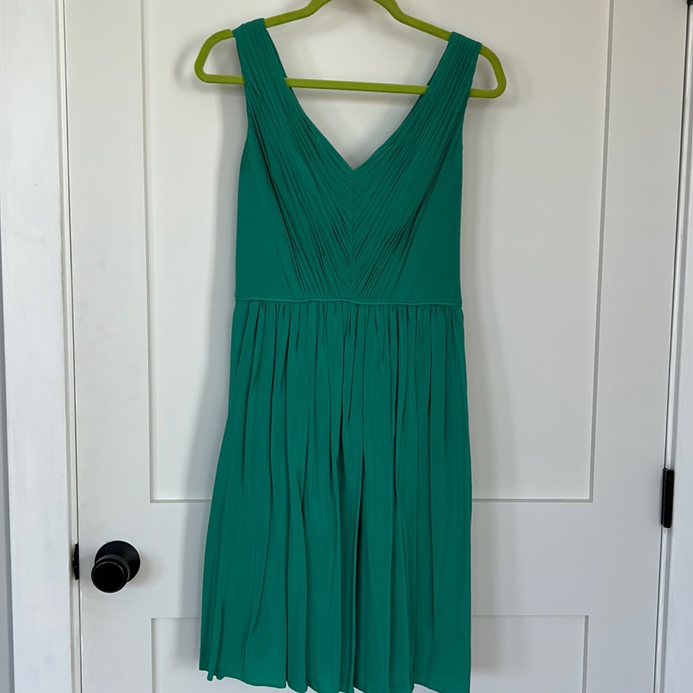 Boden party dress in green. Size 4.